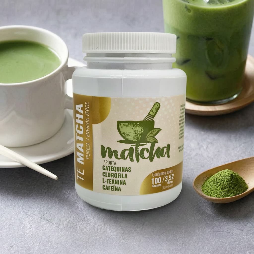 TE MATCHA  Enfoque, energia y bienestar en cada taza